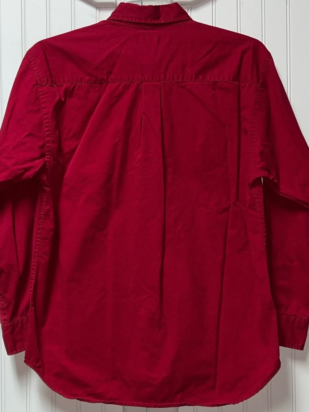 ASU Arkansas State Indians Oxford Shirt M Vintage Red Wolfs